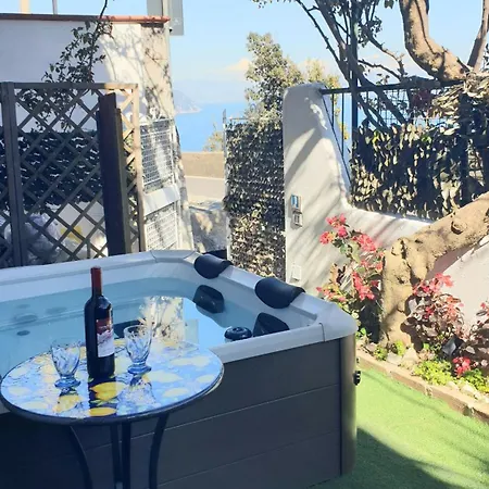 Intera Ad Con Vista Mare E Jacuzzi * 아말피